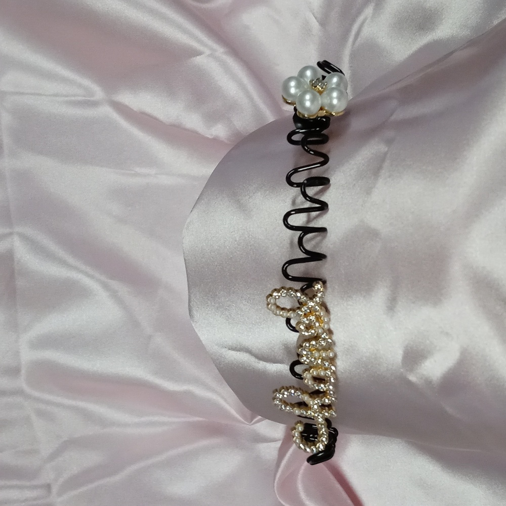 Fashion Ajustable Metal Headband with Croc Charms